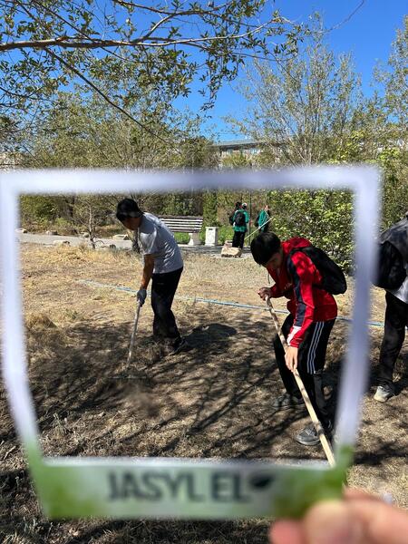 В рамках программы «Таза Қазақстан» в области Улытау прошли экологические мероприятия