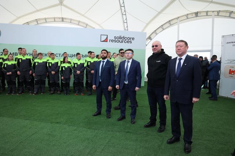 В Костанайской области запущена первая солнечная электростанция