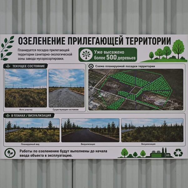 В Павлодаре запустили первую очередь мусороперерабатывающего завода - сортировочный центр мощностью до 150 тысяч тонн твердых бытовых отходов в год