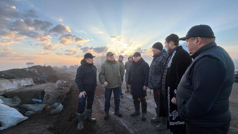 Плотина «Шоптыколь» в Коргалжынском районе находится под контролем