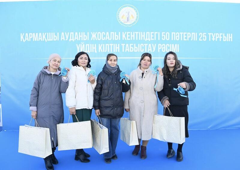 25 новых домов на 50 квартир сданы в эксплуатацию в Кармакшинском районе