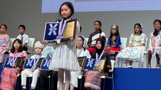 Рисунок восьмилетней карагандинки признали лучшим на Международном фестивале детского творчества в Японии 