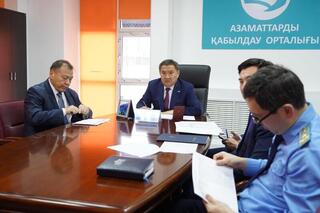 Аким Акмолинской области Марат Ахметжанов провел прием граждан