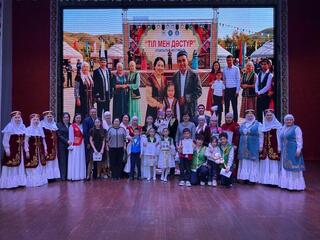 В Лисаковске прошёл городской семейный фестиваль «Тіл мен дәстүр»