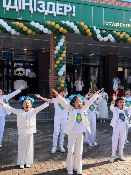 В микрорайоне Алтын Орда открылась новая современная школа №80