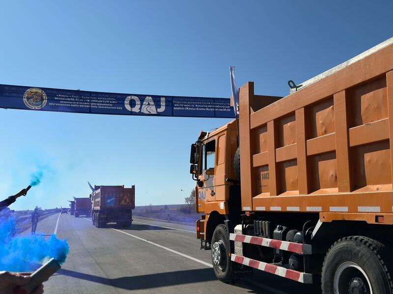 В Акмолинской области открыт автомобильный мост через реку Есиль
