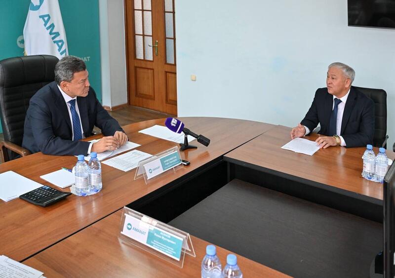 Аким СКО провел прием граждан