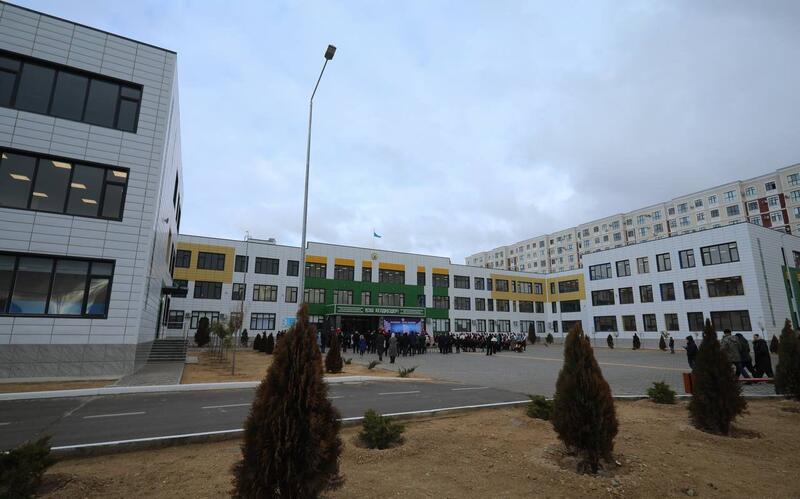 В Мангистауской области успешно завершён национальный проект «Келешек мектептері»: открыта 13-я школа