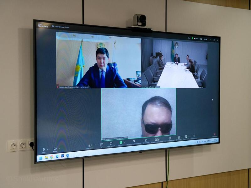 Вице-министр юстиции РК Бекболат Молдабеков провел личный прием в Центре приема граждан