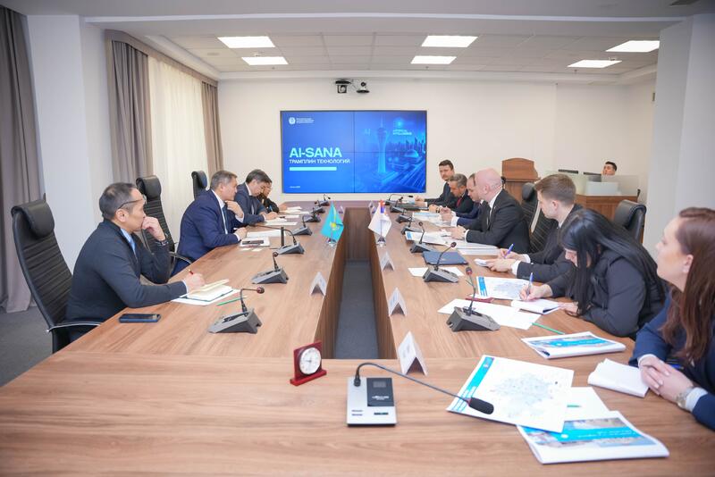 Состоялась встреча министров Казахстана и Сербии по вопросам научно-технологического сотрудничества