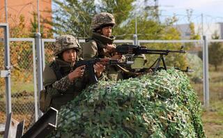 Сборы бригады территориальной обороны завершились тактическими учениями