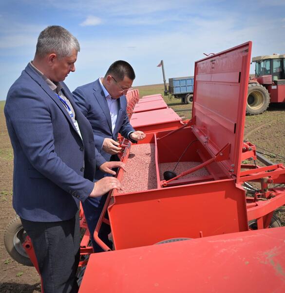 Аким области Асаин Байханов посетил с рабочей поездкой Щербактинский район