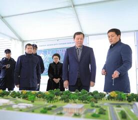 В Актобе началось строительство трёх масштабных объектов — драматического театра, стадиона и спортивного комплекса