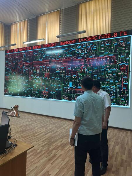 В Шымкенте проверили ход ремонтных работ на ключевых энергетических объектах