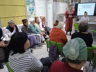 День открытых дверей для пенсионеров организовали в столичном Центре активного долголетия