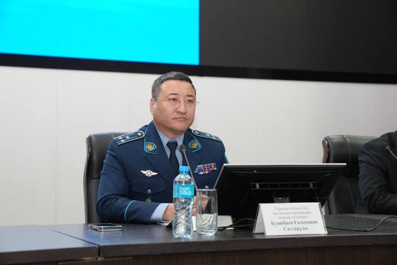 Масштабное совещание в рамках акции “Адал полицей” состоялось в Туркестанской области