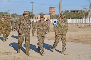 Начальник Генштаба проверил район учения «Айбалта-2025»