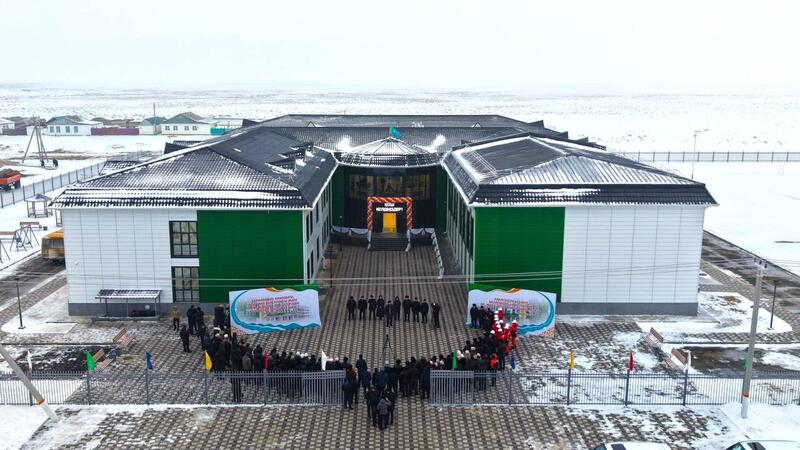 В селе Жаланаш Аральского района сдана в эксплуатацию школа на 150 мест