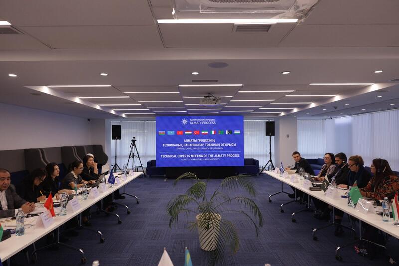 Заседание Технической экспертной группы Алматинского процесса состоялось в Алматы