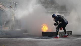 В Жезказгане завершился третий день чемпионатов МЧС Казахстан по пожарно-спасательному спорту