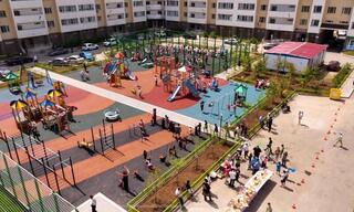 Десятки новых общественных пространств и дворов открыли с начала лета в Астане