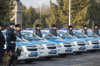 Области Жетісу – 4 года: для полиции приобретено 289 единиц служебного транспорта