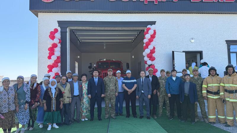 В Казахстане открылось 261-е добровольное противопожарное формирование «Ауыл құтқарушылары»