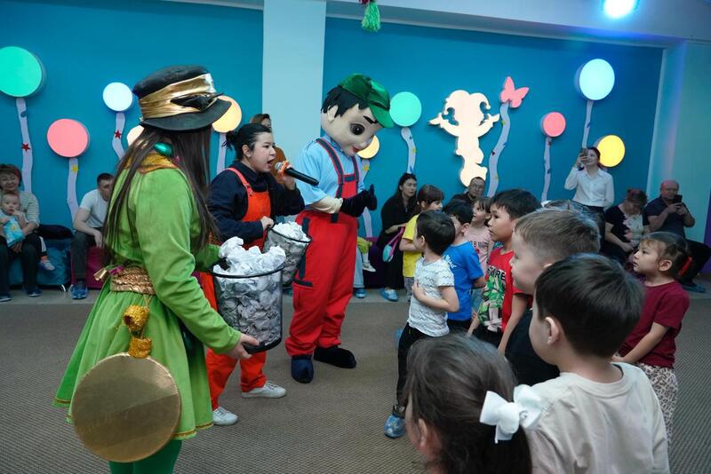 «Таза ел – саналы ұрпақ»: в Астане организовано познавательно-экологическое мероприятие для детей