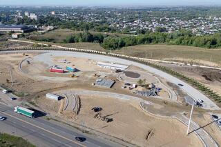 В Семее продолжается строительство нового парка