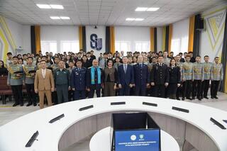 Около 300 студентов приняли участие во встрече по правовой грамотности в области Абай