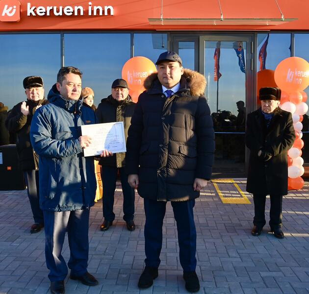 В Аральском районе открылся придорожный сервисный центр