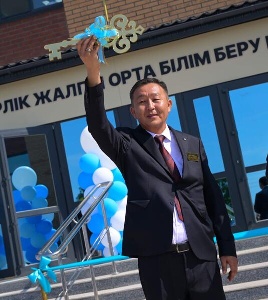 В селе Бірлік Павлодарского района произошло долгожданное событие – свои двери открыла новая школа