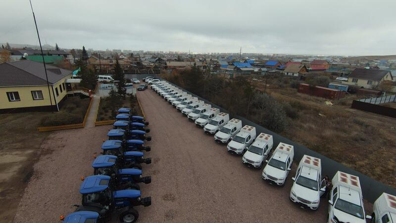 85 единиц новой спецтехники получили лесные хозяйства Акмолинской области накануне Дня Республики