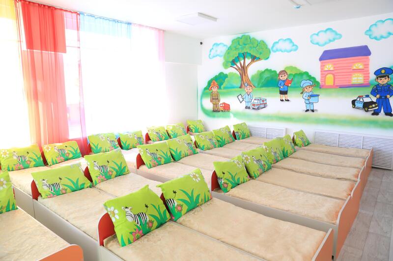 В селе Бестамак капитально отремонтировали старый детский сад