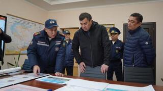 Рабочий визит министра по чрезвычайным ситуациям в Алматинскую область