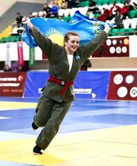 Карагандинка завоевала золотую медаль на чемпионате мира по рукопашному бою