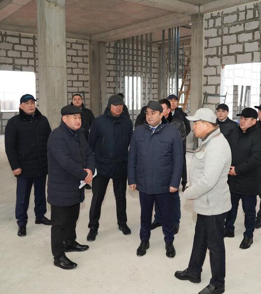 В ТУРКЕСТАНЕ СТРОЯТ СОВРЕМЕННЫЙ ЦЕНТР МАТЕРИ И РЕБЕНКА