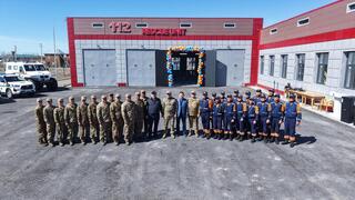 Глава МЧС открыл первое универсальное спасательное подразделение на Алаколе