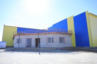 В Алге строят ФОК и ремонтируют центральный стадион