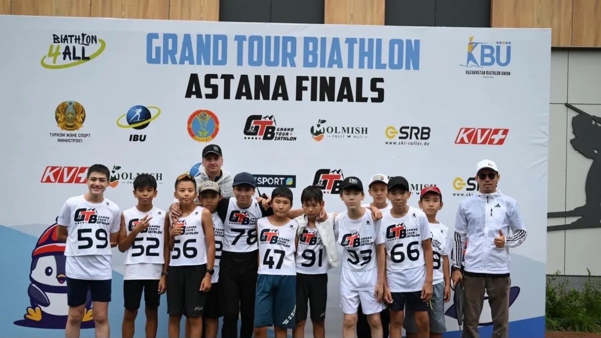 В Астане определили победителей детского проекта Grand Tour Biathlon