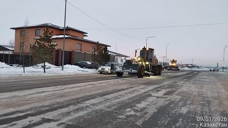 Более двух миллионов кубометров снега вывезли из Астаны с начала зимы