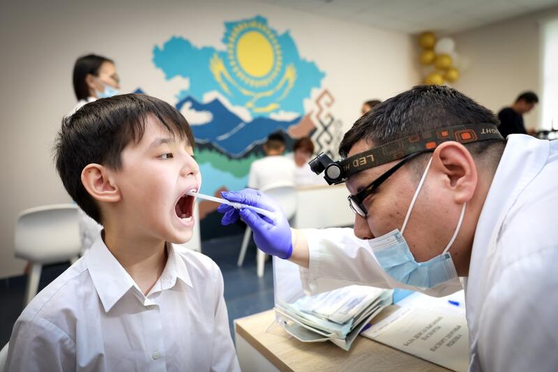 В школах страны прошел общереспубликанский открытый урок здоровья «Мен таңдаған жол»