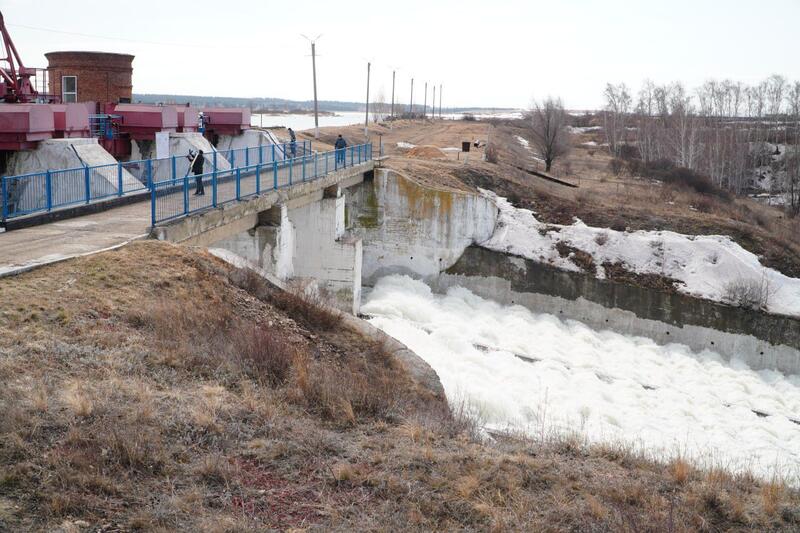 Аким Акмолинской области ознакомился с ходом противопаводковых мероприятий в г. Кокшетау