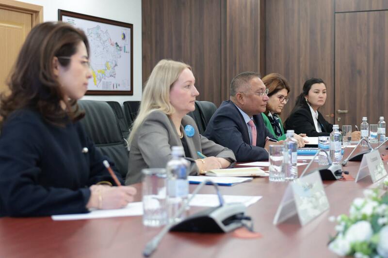 Встреча с Представителем ЮНИСЕФ в Республике Казахстан