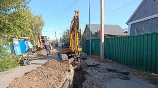 В Темиртау продолжается газификация частного сектора