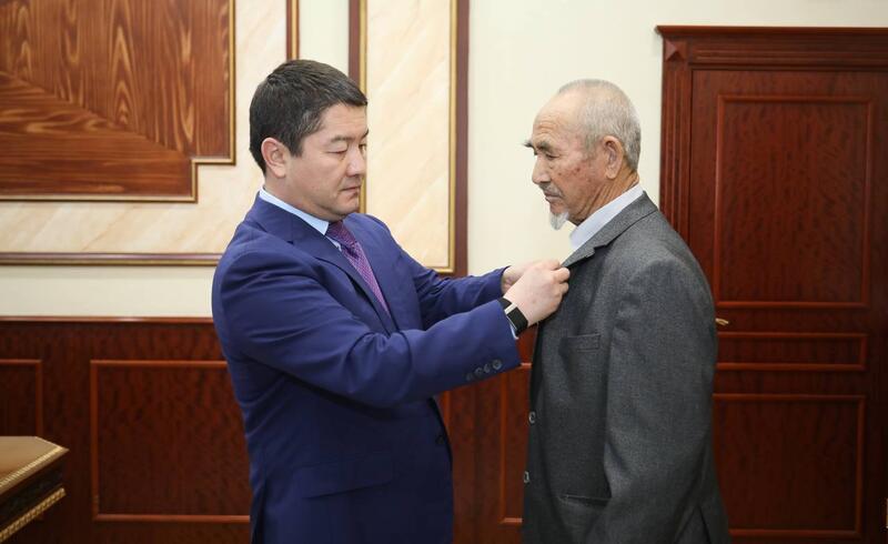 Нурдаулет Килыбай вручил государственные награды людям труда