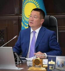 Аким Павлодарской области Асаин Байханов провёл рабочее совещание, на котором был рассмотрен анализ итогов деятельности АО «Социально-предпринимательская корпорация «Павлодар» за 2024 год и текущий период 2025 года