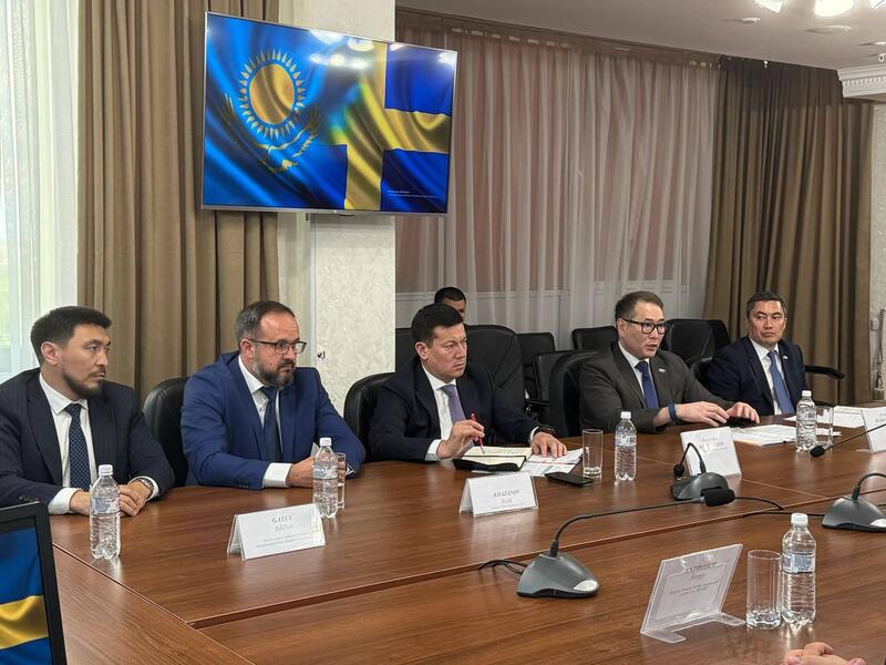 Казахстан и Швеция обсудили расширение торговли, промышленную кооперацию и новые инвестиционные проекты