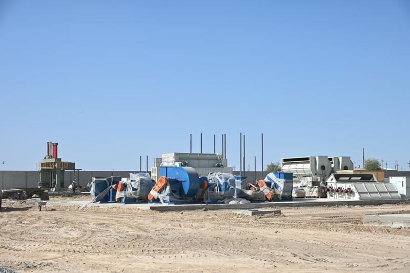 ТУРКЕСТАН: В ЖЕТЫСАЙСКОМ РАЙОНЕ НАЧАЛОСЬ СТРОИТЕЛЬСТВО СОВРЕМЕННОГО ЗАВОДА