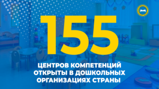 В дошкольных организациях страны с прошлого года открываются Центры компетенций